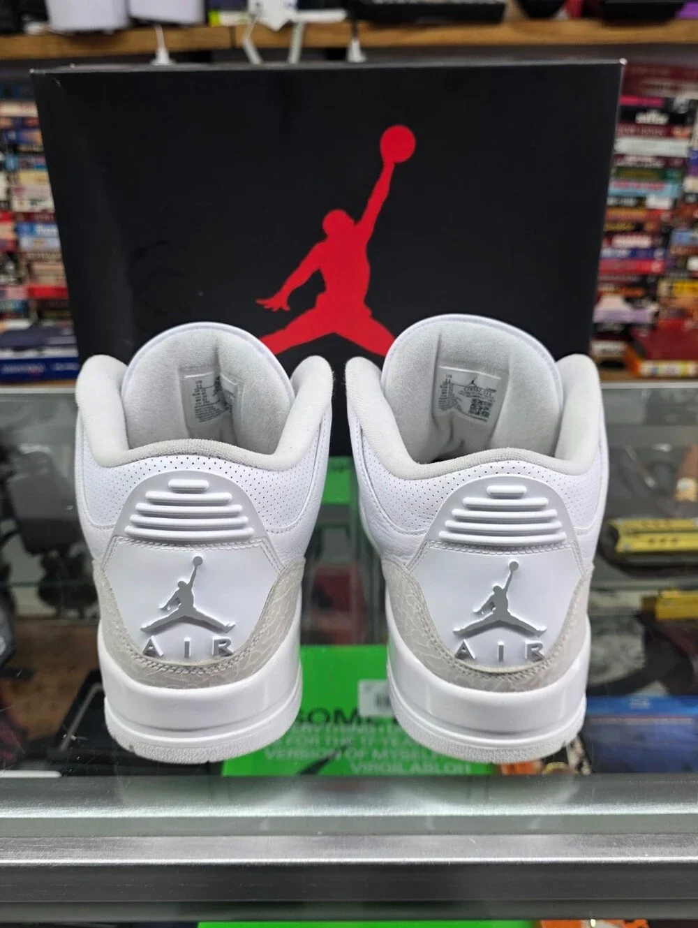 Nike Air Jordan 3 Retro 2025 Pure Money White/Metallic Silver CT8532-111 Size 11